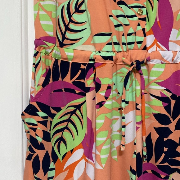 Kaari Blue Floral Romper - Picture 4 of 6